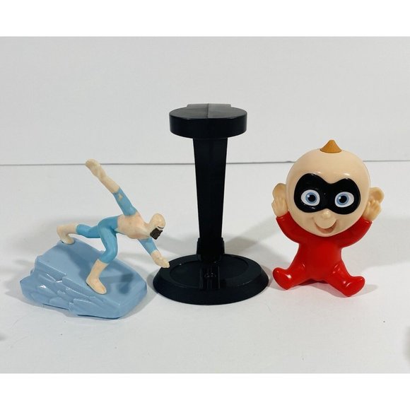Disney Pixar Incredibles McDonalds Happy Meal Toy Superhero Frozone Mr Jack Jack - Picture 6 of 10